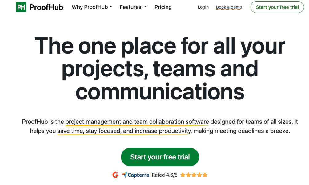 proofhub-homepage